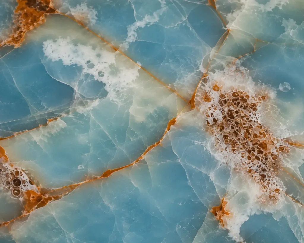 Blue Onyx sky blue onyx blue marble