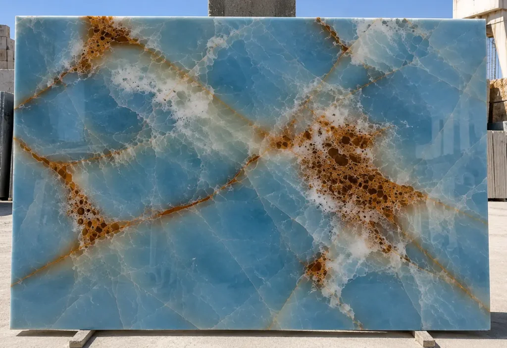 Blue Onyx Slabs