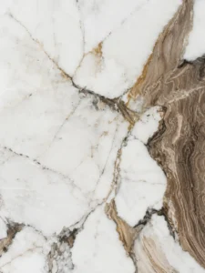 Luxury Calacatta Viola marble slab with deep purple veining, supplied globally by Pakistan Marble & Onyx for high-end interior architecture projects.