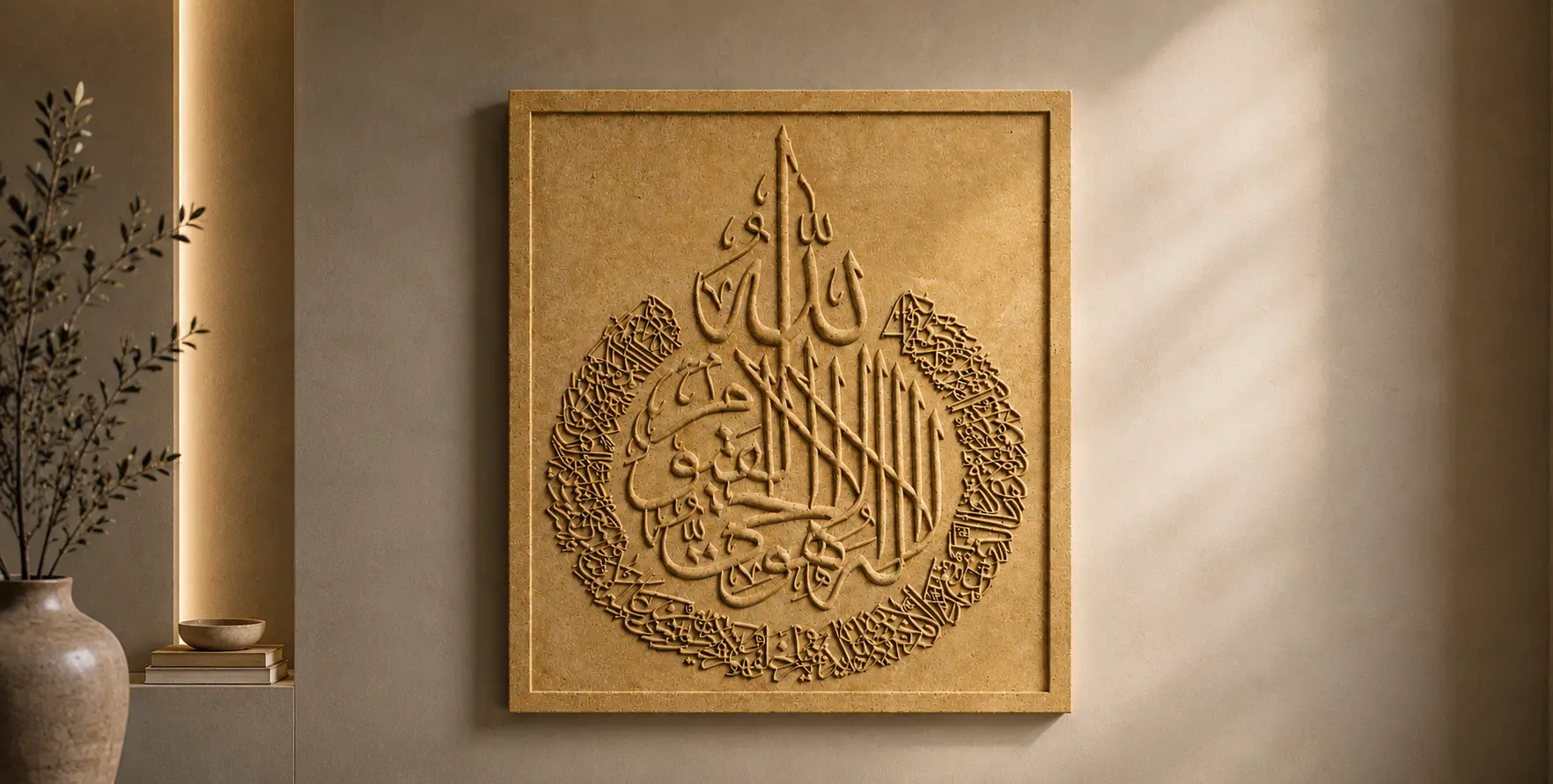 Arabic Calligraphy Sand Stone
