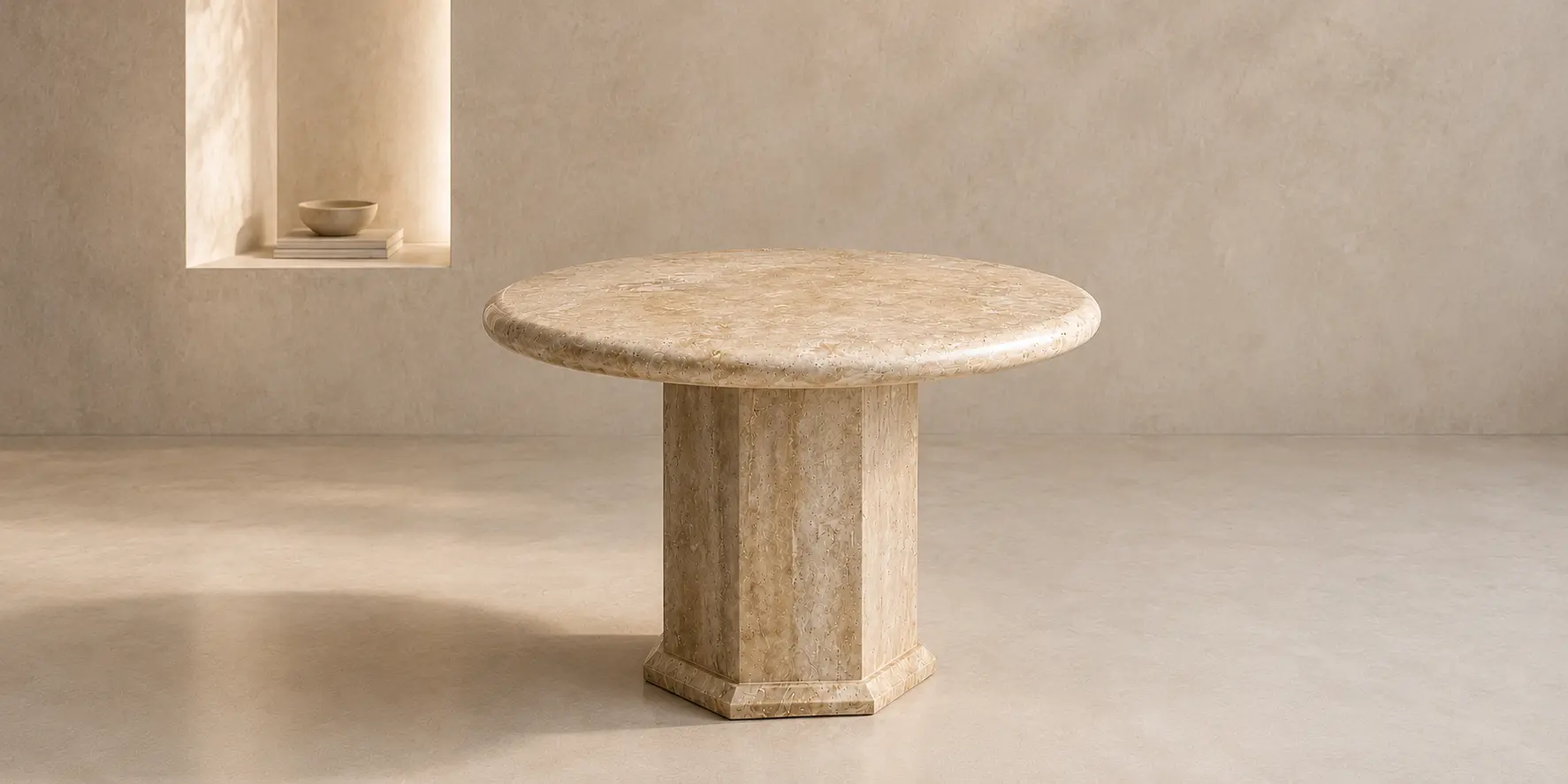 Travertine Coffee Table