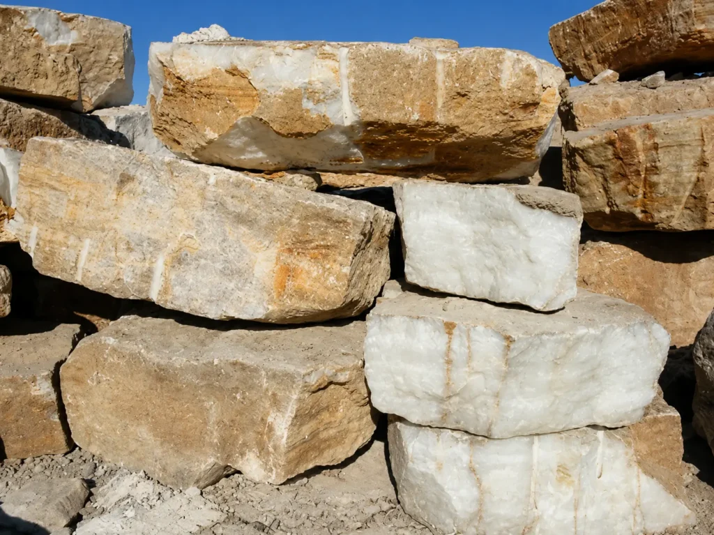 Afghan White Onyx Bloacks at Pakistan Marble and Onyx Marble exporter