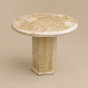 travertine coffee table