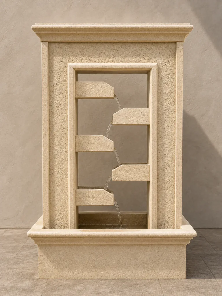 Wall fountain of sand stone by pakistan marble and onyx