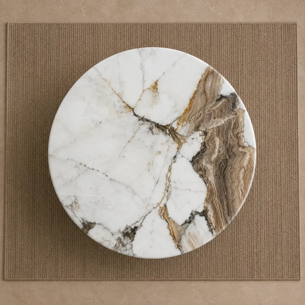 White Marble Table Top