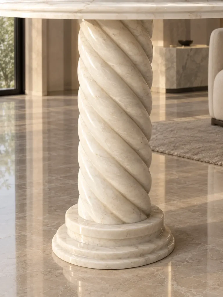 Ziarat White Marble Table pakistan marble and onyx